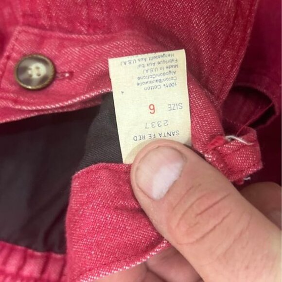 Woolrich Dress womens 6 santa fe denim made in usa 2 piece - Picture 5 of 10